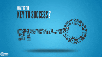 Key To Success Business GIF by Prezibase