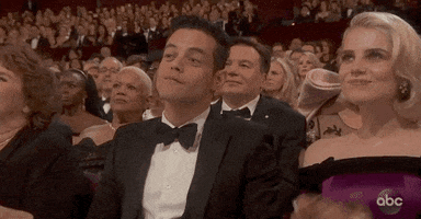 Rami Malek Oscars GIF by The Academy Awards