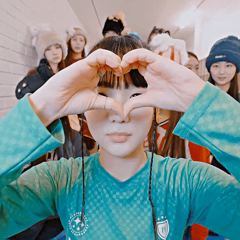 Helmets kpop heart k-pop triples GIF