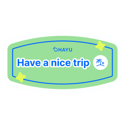 Traveling Lets Go Sticker by Ohayu eSIM