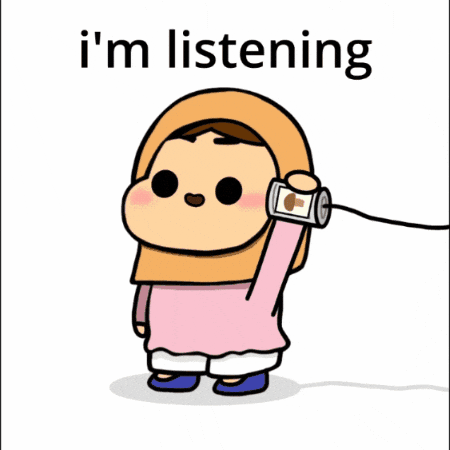 Talk Listen GIF