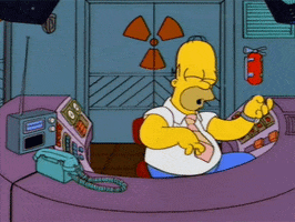 rock out homer simpson GIF