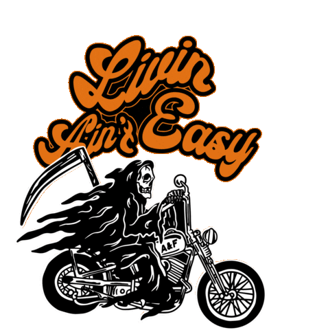 Reaper Sticker by aliveandfreeco