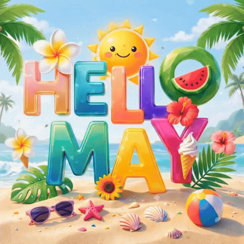 May Day Hello GIF