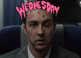 blinking fight club GIF