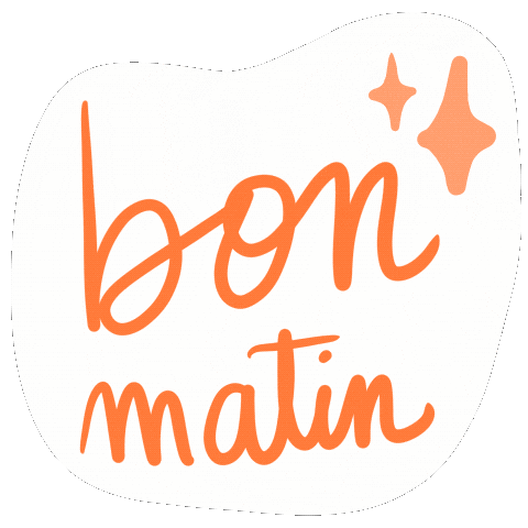 Morning Hello Sticker