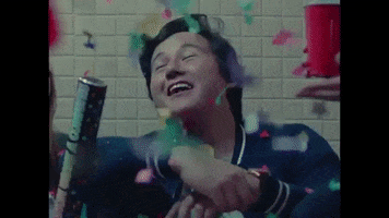 Make You Mine Confetti GIF by UMUSIC Experience