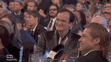 Quentin Tarantino Cheers GIF by SAG Awards