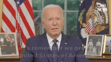 Joe Biden Usa GIF by PBS News