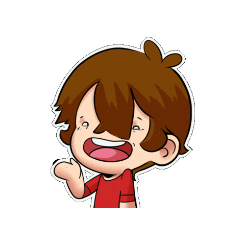 Chibi Señalando Sticker