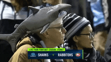 National Rugby League Sharks GIF by NRL