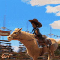 Horse Cheer GIF by DreamWorks Spirit