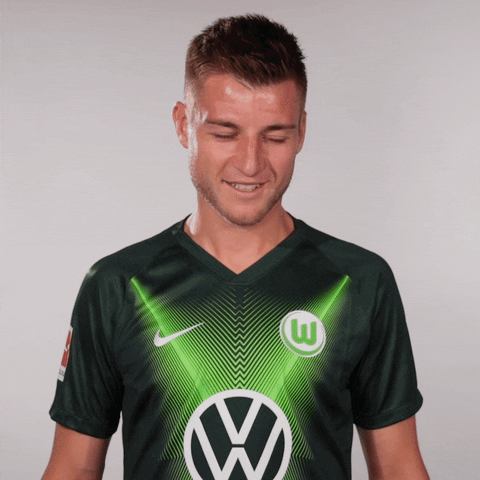 Blown Away Reaction GIF by VfL Wolfsburg