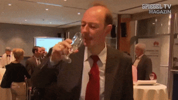 Cheers Champagne GIF by Die PARTEI