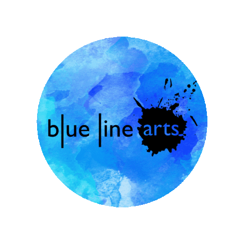 Art Gallery Roseville Sticker by Blue Line Arts