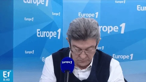 Shocked Jean Luc Melenchon GIF by franceinfo