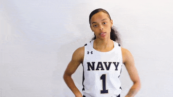 Navy Womens Basketball GIF by Navy Athletics