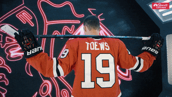 Chicago Blackhawks Captain GIF by NBC Sports Chicago