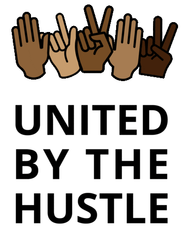 HUSTLE House Sticker