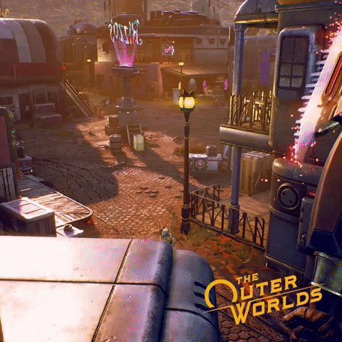 Slam Obsidian GIF by The Outer Worlds
