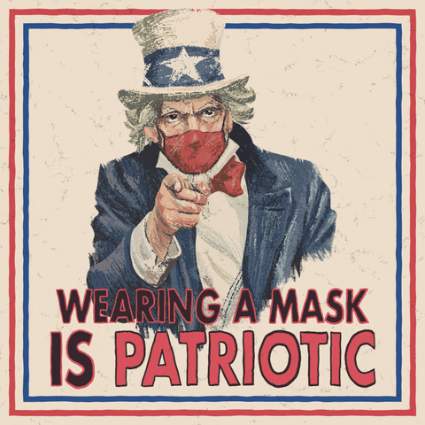 Stay Safe Uncle Sam GIF by INTO ACTION