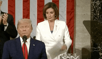 Tearing Nancy Pelosi GIF by GIPHY News