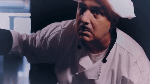 Chef Closing Door GIF by St. Paul Saints by StPaulSaints