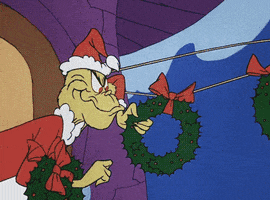 stealing how the grinch stole christmas GIF