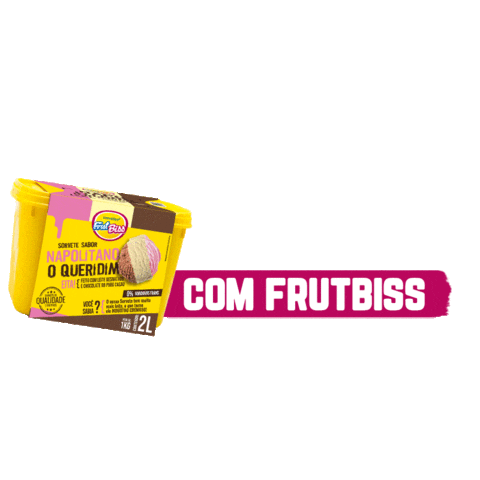Frutbiss Sorvetes Sticker