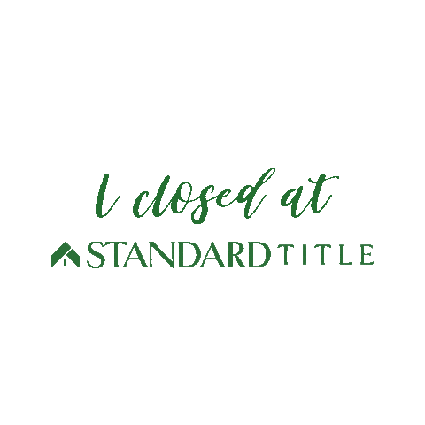 Standard Title Sticker