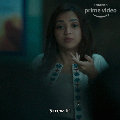 Forget It Whatever GIF by primevideoin