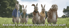 Sony Adults GIF by Peter Rabbit Movie