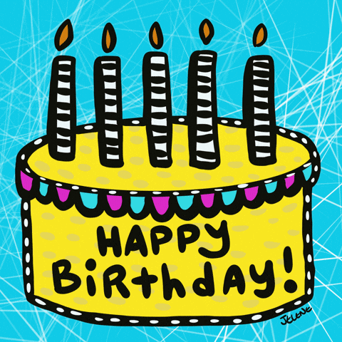 Happy Birthday GIF by Jelene