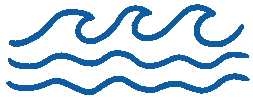 Ocean Waves Water Sticker
