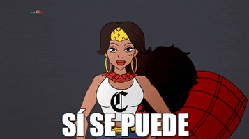 SuperChola animation latina mexican spanish GIF
