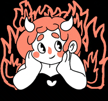 Devil Girl Pink GIF by Paotoa