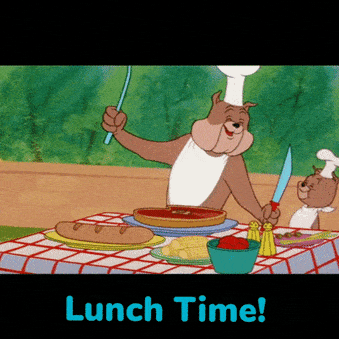 LUNCHED meme gif