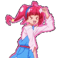 Happy Magical Girl Sticker