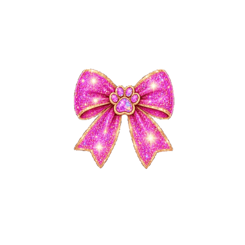 Pink Bows Sticker
