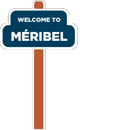 Méribel 3 vallées Sticker