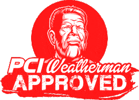 Weatherman Sticker by PCI Race Radios