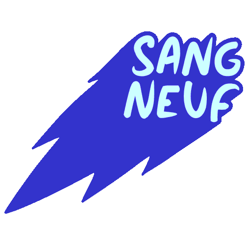 Sang Neuf Agency Sticker
