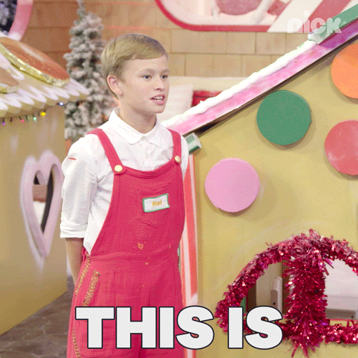 Celebrate Gingerbread House GIF By Nickelod