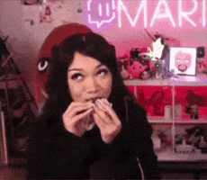Mari Eating GIF