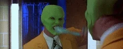 the mask dentist GIF