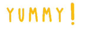 Yummy Sticker by Papillette Concept Store