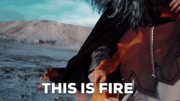 On Fire Vikings GIF by Vinnie Camilleri