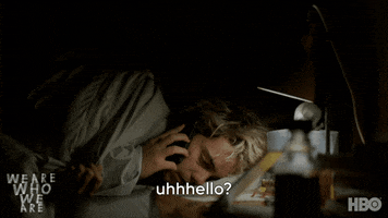 Phone Call Hello GIF by We Are Who We Are