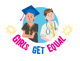 Water Girls Sticker by Plan Indonesia