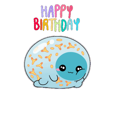 Birthday Immunology Sticker
